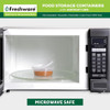 Freshware Envases Plástico Tapas Herméticas 40u. 8 Oz 4