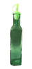 Botella Aceitero Vinagrero Con Pico Vertedor Verde Grande 0