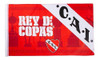 Bandera Futbol Independiente Roja Rey De Copas Lic Oficial 0