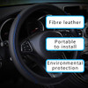 Funda Para Volante De Automovil, Funda De Cuero Para Volante 4 Funda Para Volante De Automovil, Funda De Cuero Para Volante 4