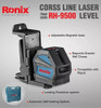 Nivel Laser Ronix Rh-9500 Lineas Cruzadas - Autonivelante Ki 3