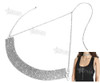 Collar De Diamantes De Lady Cristal Bling Gargantilla De Dia 0