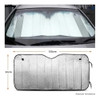 Protetor Solar Parabrisa Parasol Carro Gol G6 2013 1