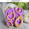 Frame Sugarcraft Oval Mirror Frames Herramientas Para Hornea 4
