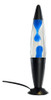 Iidsa Volcan Lava Lamp Con Cera Líquida Azul Y Base Negra Lá 0