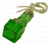 Luz Piloto Cuadrado 10mm Verde 220vac Ac 0