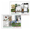 Plano De Casa Moderna Medidas Diseño Color 168m2 5