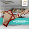 Plancha Tapete Para Hornear De Silicona Antiadherente Horno 1