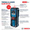 Trena Laser Medidor Distancia 25mts Bosch Feixe Vermelho Nf 5