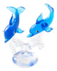 Decoração De Golfinhos Estatueta De Aquário De Peixes C 5