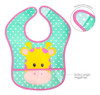 Babador Impermeável Bolso Cata Migalhas Animal Girafa Buba 1