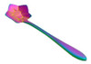 Cj 4 Colheres Aço Inox P/chá Flores Rainbow 1 Cj 4 Colheres Aço Inox P/chá Flores Rainbow 1