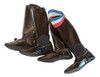 Botas De Turf Para Jockey  De Charol 0
