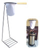 Coador De Café C/ Suporte De 45cm+coador Reutilizável Grande 0