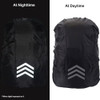 Legnowit Backpack Rain Cover Impermeable Para 45-55l, Tiras 3
