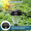 Luminária De Chão Decorativa Solar Para Pátio Led Garden Lig 4 Luminária De Chão Decorativa Solar Para Pátio Led Garden Lig 4