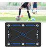 Tapete De Treinamento De Passos De Futebol Tapete Preto Azul 6