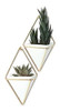 Vasija Para Pared Umbra Trigg Laton Metal 1