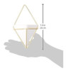 Vasija Para Pared Umbra Trigg Laton Metal 5