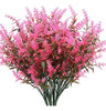 Klemoo Plantas De Flores De Lavanda Artificiales 6 Piezas, A 0