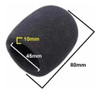Kit 2 Globos + 2 Espumas P Microfones Jwl U 585 Ou U 8017 2