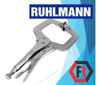 Pinza Perro Presion Atlas Tipo C Soldador 11 PuLG Ruhlmann 1