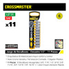 Juego De Bocallaves 11 Piezas Enc 1/2  Crossmaster Pulgadas 1