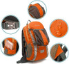 Mochila Senderismo Naranja Impermeable Local Lion 20/30l 1
