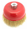 Cepillo Copa Alambre Bronce 125 Mm P/ Amoladora Z Obelisco 1