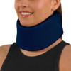 Colar Cervical Espuma Com Reforço Interno Azul Tam M Salvapé 0