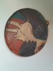 Plato Cerámica, Decoración, Firmado Enrique Duran, Chile 1