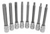 Juego Tubos Torx Extra Largos 8pzas Enc 1/2'' Eurotech 0