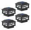 Powg Luces Solares Para Postes Dlt Para Exteriores, Luces So 0