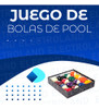 Bolas De Pool Juego Completo Nuevo Caja 16 Bolas Profesional 1