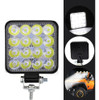 Faro Caminero Aluminio Cuadrado Led Luz Óptica Farol 0