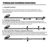 Bastones De Senderismo Ajustables Con Absorcion De Golpes N 4