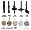 Bastones De Senderismo Ajustables Con Absorcion De Golpes N 5