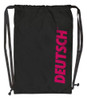 Mochila Bolsa De Red Natación Deutsch Negro/magenta 0