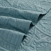Mellanni Colcha Colcha Colcha Azul Spa - Cubierta De Cama - 3