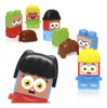 Bonecos Desmontáveis Didático Maral Emoti Bricks Sortido 1