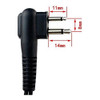 Airsn 2 Pin Auricular Acústico Transparente Earpieceheadset 1