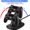 Estacion Carga Lh22 Para Joystick Play 4 Doble Cargador Usb 4
