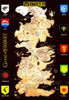 Pósters Westeros - Game Of Thrones - Juego De Tronos - Casas 1