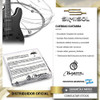 Pack X3 Cuerdas Magma 09-42 Guitarra Electrica Ge110n 2