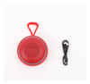 Parlante Portatil Bluetooth Jrpop De Bolsillo Con Luces Rojo 2