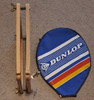 Prensa Raqueta Retro Y Funda Dunlop Impecable 1