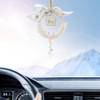 Pingente De Espelho Retrovisor Genérico Para Carro, Branco 7