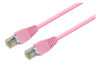 Cable De Conexión Ensamblado C2g Cat6, Rosa, 30 Pies 0