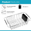 Kesol Escurridor De Platos Pequeño Expandible 4