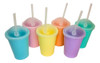 Vasos Milkshake Con Tapa Transparente - 10 Unid 0
